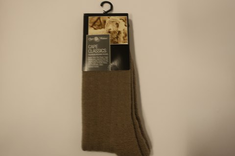 Socks made of Mohair Wool
Premium Mohair Socks
Made from the finest Cape Mohair Yarn
This shown type is : Cape Classic  (4569)
This shown colour: Lt. Fawn
This shown size: Women 4-7
Available for Men as well