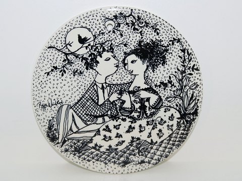 Bjorn Wiinblad art pottery
Black Month plate - May