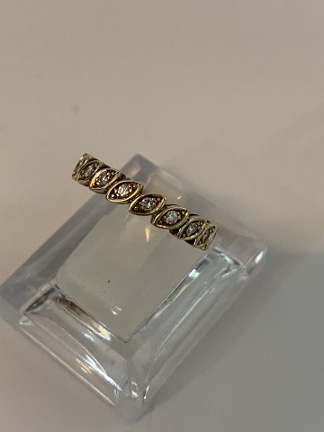 Elegant Ladies Ring with Brilliant in 14 carat Gold
Stamped 585
Street 56