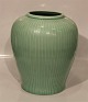 Aluminia Copenhagen Faience
2649 Large Green Marselis Vase