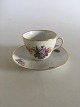 Royal Copenhagen Saxon Flower Full Coffee Cup No 1870