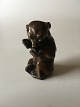 Knud kyhn Bronze figurine of Bear cub