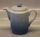 LOGO 1049 Coffee pot, individual 12.5 cm  B&G Blue tone - seashell tableware 
Hotel