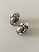 Georg Jensen Sterling Silver Annual earclips from 2000