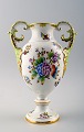 Herend vase in porcelain.