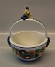 775 Bonbon bowl with bird on handle 27 x 19 cm (1739775)
 Golden Summer Royal Copenhagen Faience