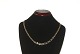 Necklace with Gold and White Gold 14 karat