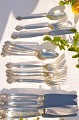 Georg Jensen silver Acanthus Dinner cutlery for 6 persons