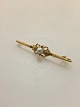 Georg Jensen 14K Gold Brooch with Pearl No 110
