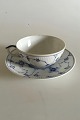 Royal Copenhagen Blue Fluted Plain Tea Cup and Saucer No 76