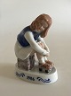 Bing & Grondahl Annual Figurine of Jenny-The rollerskate girl from 1986