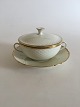 Bing & Grondahl Aakjaer Cream Soup Cup with Lid and Saucer No 247