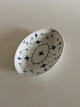 Bing & Grondahl Bluepainted Fluted Plain Oval Dish