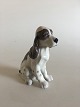Lyngby Porcelain Figurine of Sitting Dog No 85
