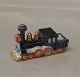 Royal Copenhagen figurine 0139 RC Steam Train 3.5 x 7.5 cm. (1249139) 
Mini-collection Toys Sven Vestergaard 

