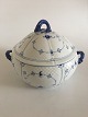 Bing & Grondahl Blue Painted Blue Fluted Soup Tureen No 666