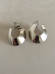 Georg Jensen Sterling Silver Modern Style Earrings (Sticks) No 377