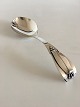Large Swedish Silver Serving Spoon in Art Deco Style