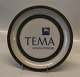 B&G TEMA Stoneware tableware Dealer sign 21 cm on Luncheon Plate