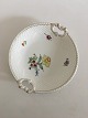 Bing & Grondahl Saxon Flower Cake Platter with Handles No 101