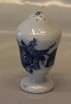 1876-10 Salt 6.8 cm Danish Porcelain Blue Flower curved Tableware 
