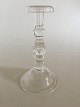 Steuben Glass Baluster Teardrop Candlestick 10 1/4" high