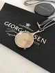 Georg Jensen Sterling Silver Torun Watch Pendant No. 2325 with original chain. 
Swiss Made