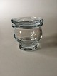 Holmegaard Glass Jar with Lid. Jam, Sugar or the like
