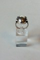 Georg Jensen Sterling Silver Ring with Silver Stone No 51