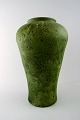 Kähler, Denmark, large glazed stoneware vase.
Beautiful green glaze.