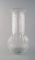 Very large Timo Sarpaneva for Iittala, art glass vase.