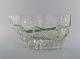 Iittala, Tapio Wirkkala huge art glass bowl. Model Number 3543.