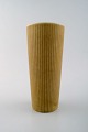 Stor Rörstrand "Ritzi" keramik vase i riflet stil.
