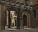 Dansk 
Kunstgalleri 
presents: 
"Party 
from Atrio 
Qvadrato in 
Doge Palace in 
Venice. Oil 
painting on 
canvas in ...