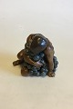 Bing & Grondahl Figurine by Kai Nielsen "Sitting Bacchus with Grapes" No 4024