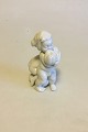 Bing & Grondahl Blanc de Chine Figurine of two children 4033