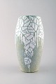 Beata Mårtensson for Gustavsberg. Beautiful unique art nouveau vase. Dated 1909.
