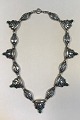 Danam Antik 
presents: 
Georg 
Jensen Sterling 
Silver Necklace 
No 3 Malachite