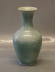Klosterkælderen 
presents: 
Royal 
Copenhagen 
Crystal glaze 
mint green vase 
24 cm Soren 
Berg 29-3-1925
