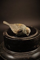 item no: Gammel bronze fugl nr.5