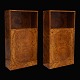 Aabenraa 
Antikvitetshandel 
presents: 
A pair of 
Danish birch 
wood cabinets. 
Denmark circa 
1930. H: 106cm. 
W: ...