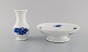 Royal Copenhagen Blue Flower Braided vase and compote.
