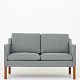 Roxy Klassik 
presents: 
BM 2322 - 
Reupholstered 
2-seater sofa 
in new textile 
(Re-Wool) w. 
legs of ...
