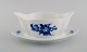 Royal Copenhagen Blue Flower Braided sauce boat on fixed stand. Model number 
10/8159. Dated 1958.
