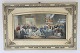 Lundin Antique 
presents: 
Peace 
agreement 
signed after 
the Battle of 
Waterloo. Ivory 
frame. There is 
a table of ...
