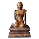 Aabenraa 
Antikvitetshandel 
presents: 
Rare very 
large 19th 
century Thai 
Rattanakosin 
gilt bronze Mae 
Phosop (Mae ...