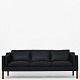 Roxy Klassik 
presents: 
Børge 
Mogensen
BM 2213 - 
Reupholstered 
3-seater sofa 
in Elegance 
black aniline 
leather ...