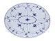 Antik K 
presents: 
Blue 
Fluted Plain
Extra flat 
platter 37 cm. 
#346