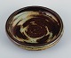 Carl Halier (1873-1948) for Royal Copenhagen, bowl in stoneware with sung glaze.