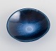 Berndt Friberg for Gustavsberg. Ceramic bowl in blue tones.